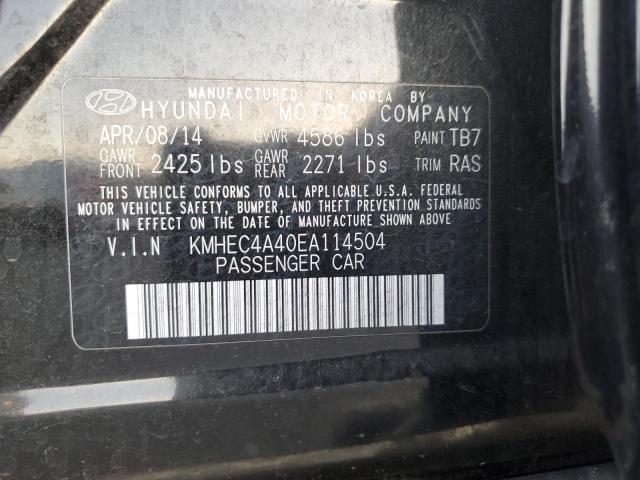 VIN KMHEC4A40EA114504 2014 HYUNDAI SONATA no.12