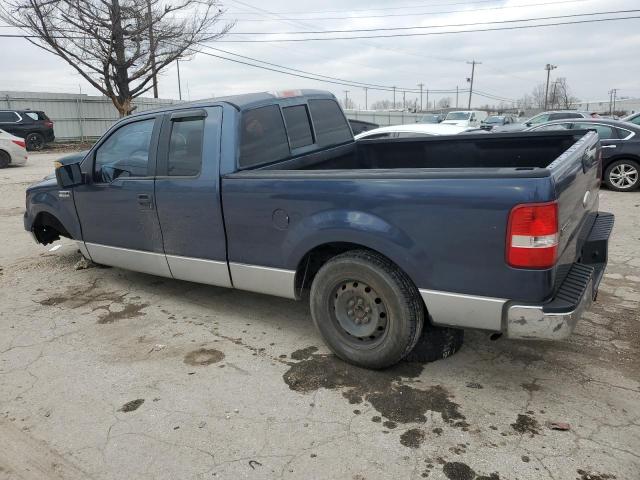 FORD F150 2006 blue 4dr ext flexible fuel 1FTPX12V96FB80299 photo #3