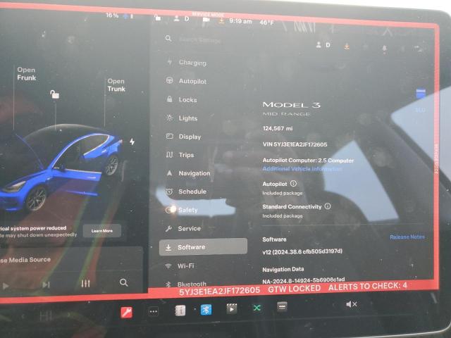 2018 TESLA MODEL 3 - 5YJ3E1EA2JF172605