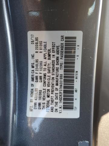 2017 HONDA ACCORD LX - 1HGCR2F37HA301968