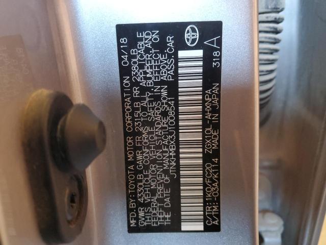 2018 TOYOTA C-HR XLE - JTNKHMBX3J1008541