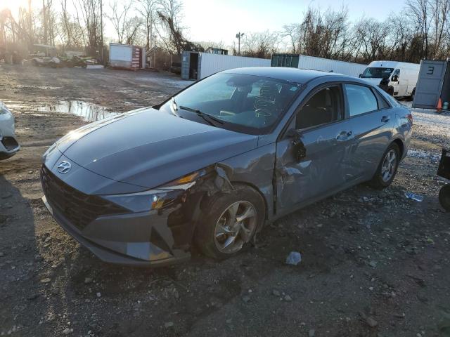 HYUNDAI ELANTRA SE 2022 gray  gas KMHLL4AG6NU308583 photo #1