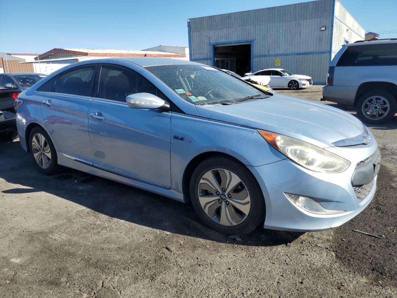 Lot #3037855254 2013 HYUNDAI SONATA HYB