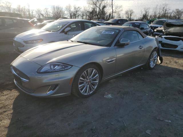 JAGUAR XK 2014 tan  gas SAJWA4GB6ELB54454 photo #1