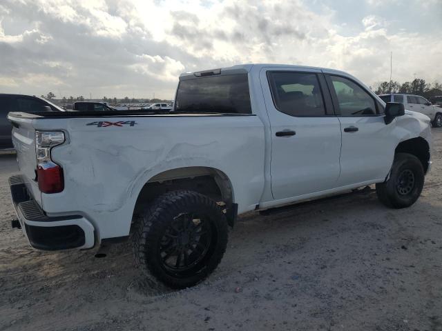 CHEVROLET SILVERADO 2022 white  gas 1GCPDBEK5NZ528208 photo #4