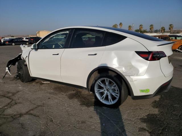 TESLA MODEL Y 2023 white  electric 7SAYGDEE6PA084928 photo #3