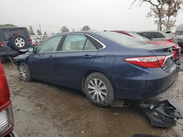 TOYOTA CAMRY HYBR 2017 blue  hybrid engine 4T1BD1FK6HU211800 photo #3