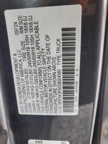 2025 HONDA RIDGELINE - 5FPYK3F50SB004580