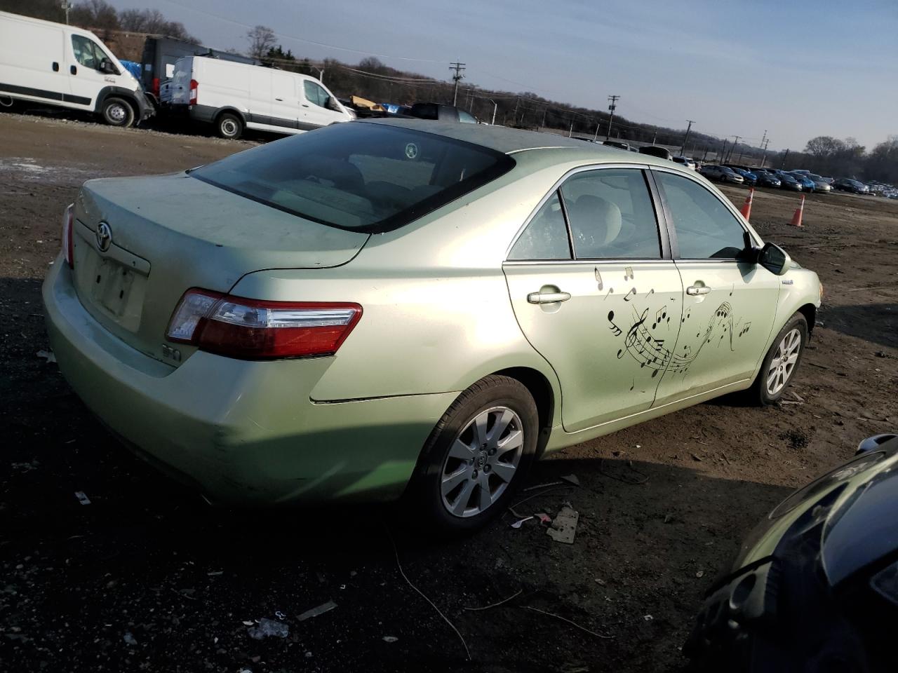 Lot #3045714351 2007 TOYOTA CAMRY HYBR