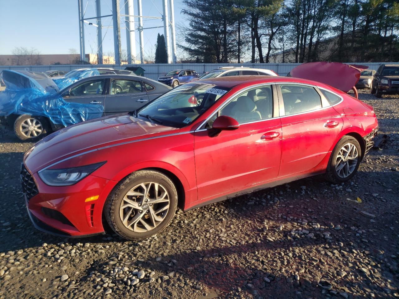 Lot #3024250904 2020 HYUNDAI SONATA SEL