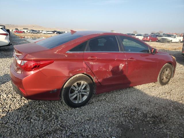 HYUNDAI SONATA GLS 2014 red sedan 4d gas 5NPEB4AC9EH867407 photo #4