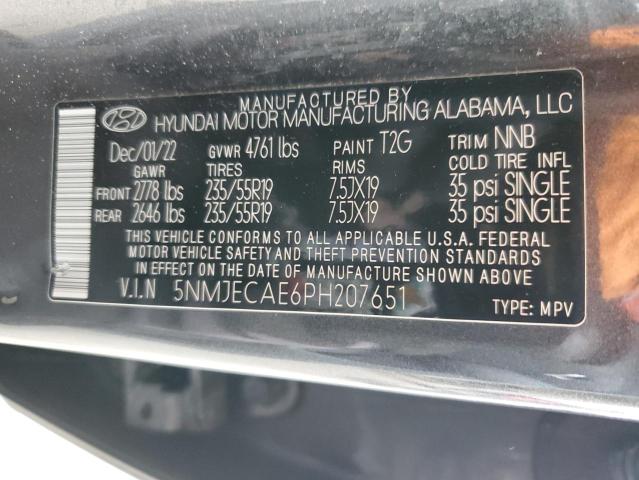 2023 HYUNDAI TUCSON LIMITED - 5NMJECAE6PH207651