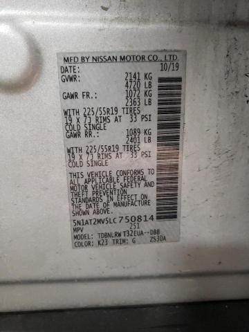 2020 NISSAN ROGUE S - 5N1AT2MV5LC750814