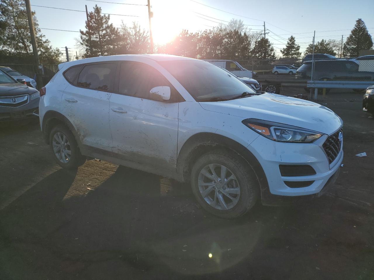 Lot #3026236268 2021 HYUNDAI TUCSON SE