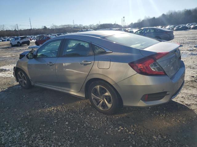 HONDA CIVIC LX 2019 silver  gas 2HGFC2F63KH581647 photo #3