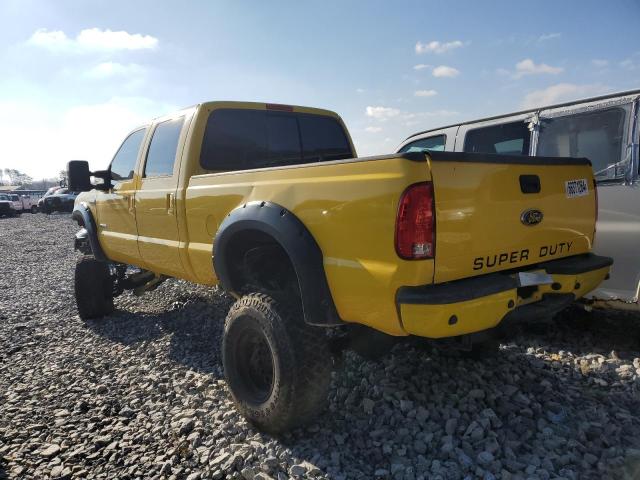 FORD F350 SRW S 2006 yellow  diesel 1FTWW31P86EB63206 photo #3