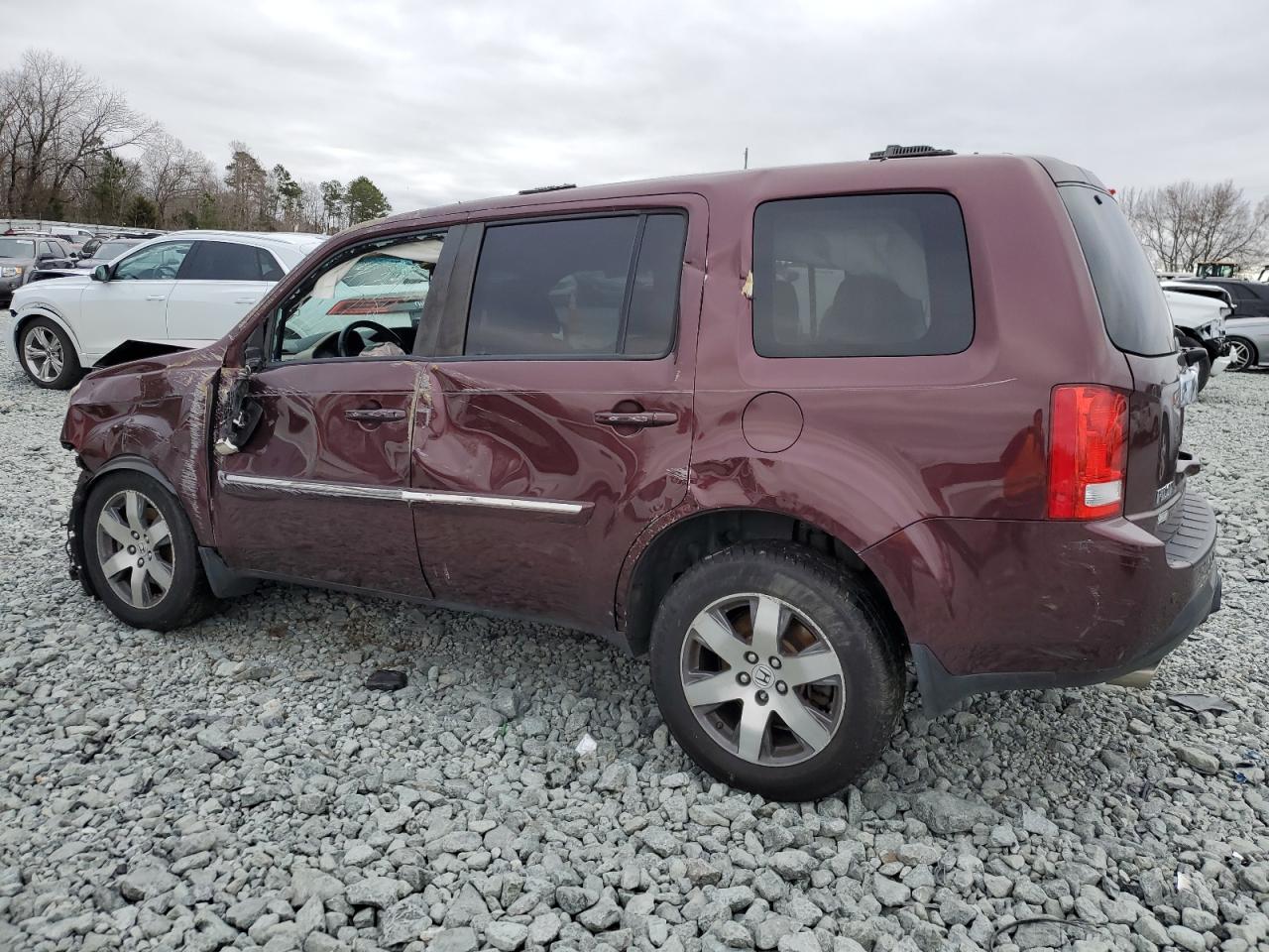 Lot #3030326130 2014 HONDA PILOT TOUR