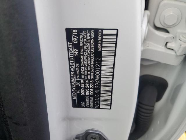 2019 MERCEDES-BENZ A 220 4MAT - WDD3G4FB9KW001212