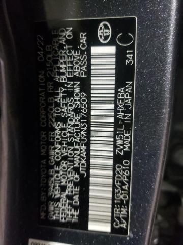 2022 TOYOTA PRIUS NIGH - JTDKAMFU9N3176509