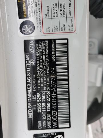 2017 MERCEDES-BENZ E 300 4MAT - WDDZF4KB4HA077879