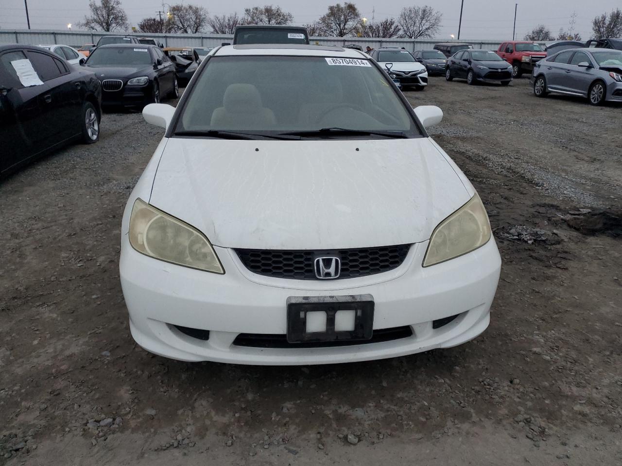 Lot #3030386466 2005 HONDA CIVIC EX