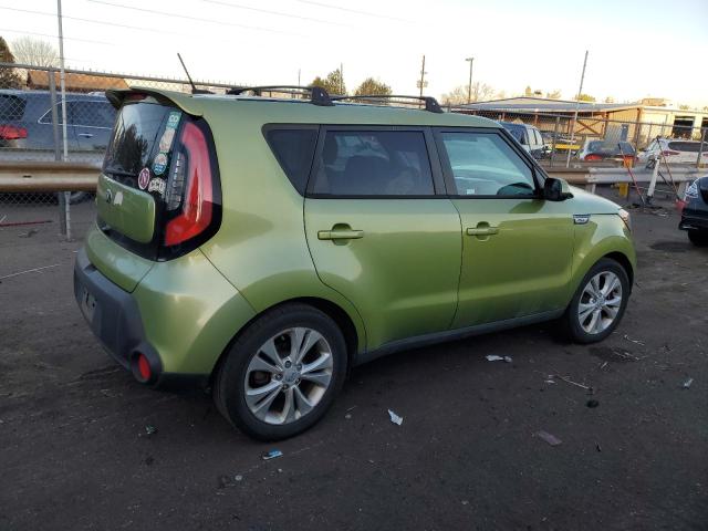 KIA SOUL + 2015 green  gas KNDJP3A51F7749904 photo #4