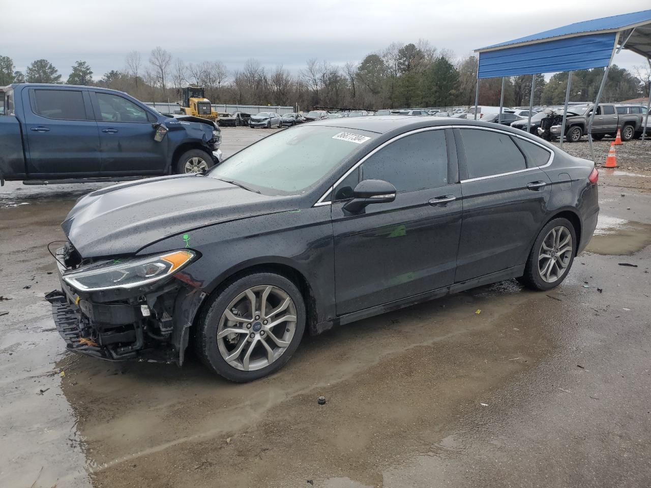 3FA6P0CD1KR150793 FORD FUSION SEL 2019