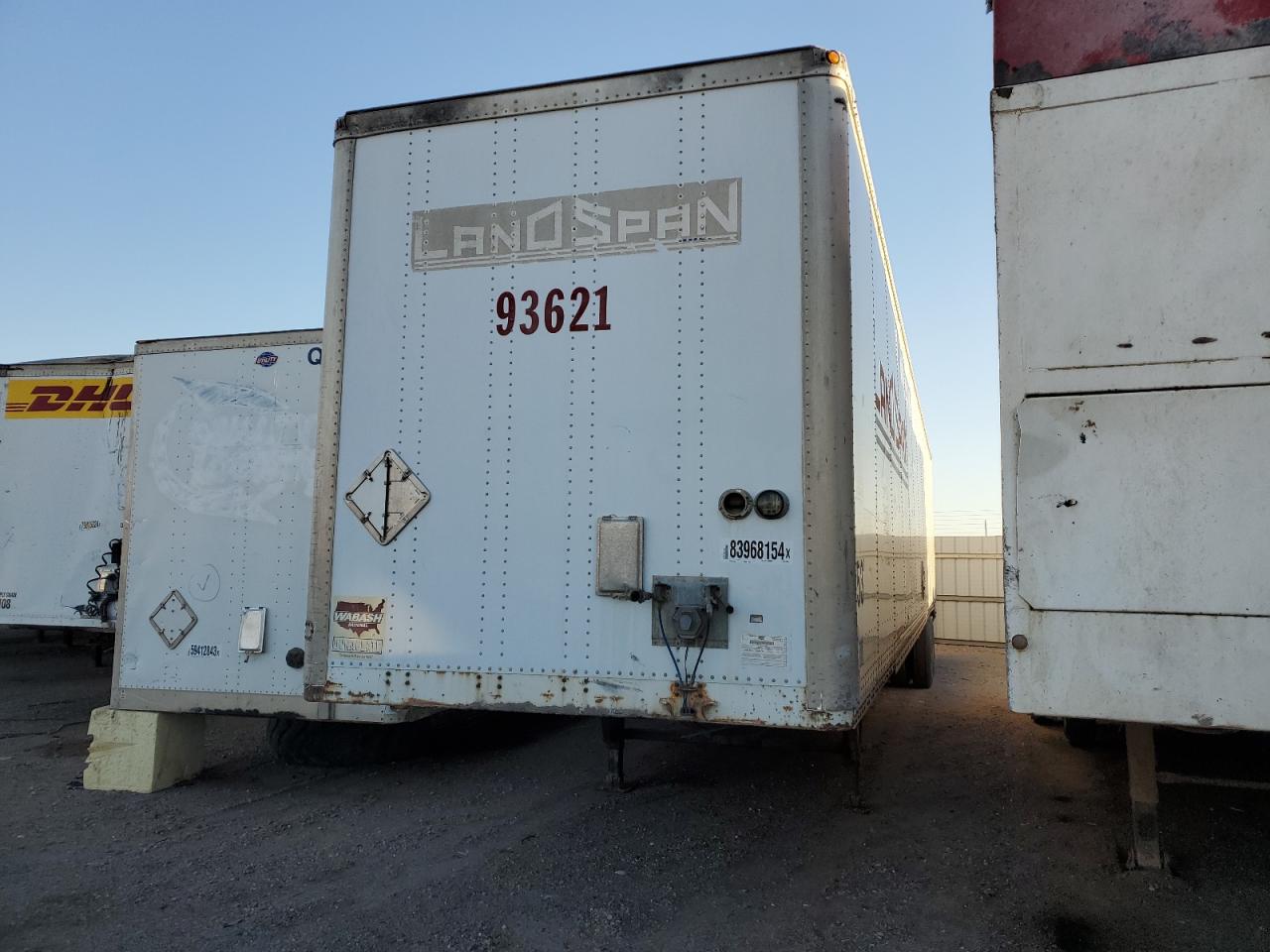 Lot #3048504878 2000 WABASH TRAILER