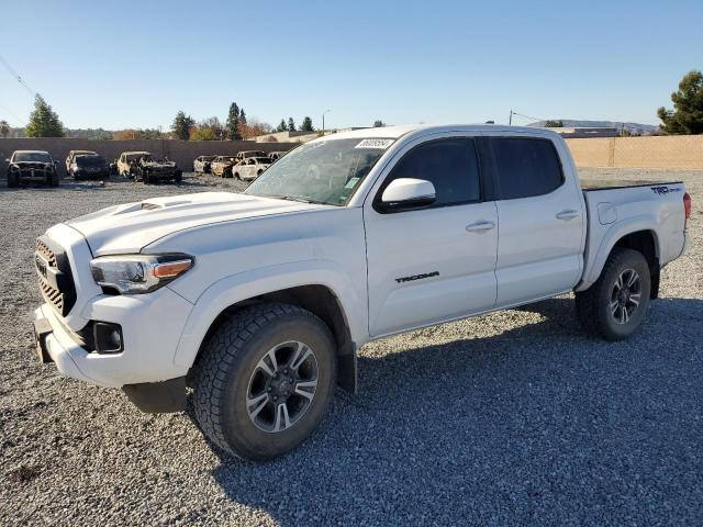 TOYOTA TACOMA DOU 2017 white  gas 3TMAZ5CN9HM035210 photo #1