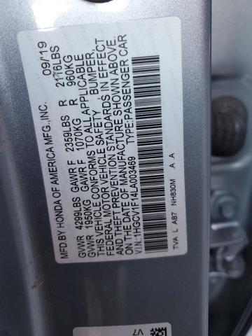 2020 HONDA ACCORD LX - 1HGCV1F14LA003469