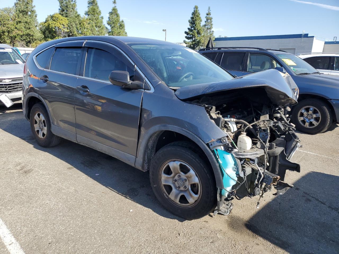 Lot #3030479458 2014 HONDA CR-V LX