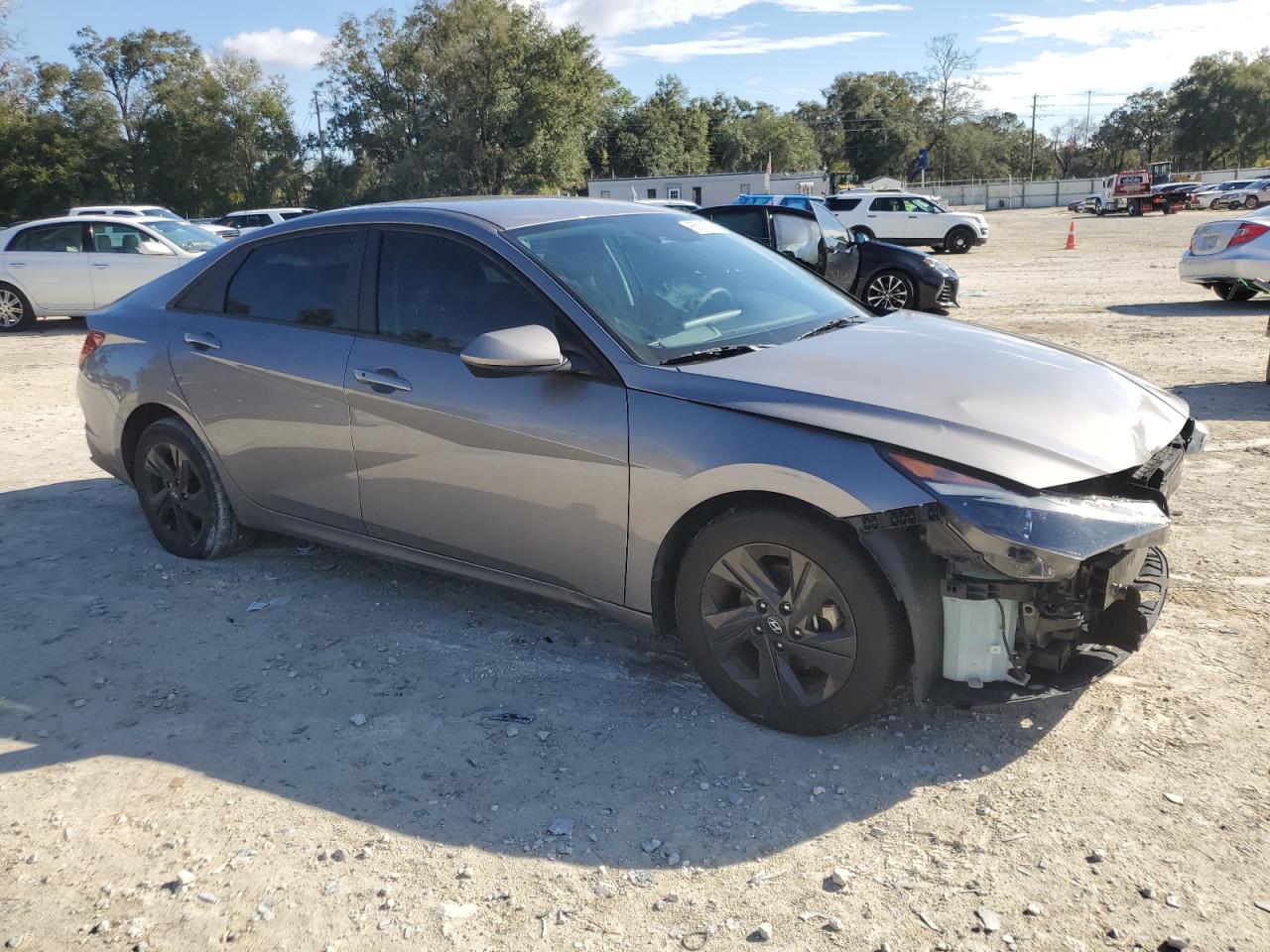 Lot #3048561929 2021 HYUNDAI ELANTRA SE