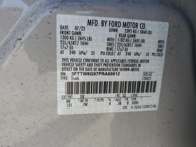 2023 FORD MAVERICK X - 3FTTW8G97PRA69812