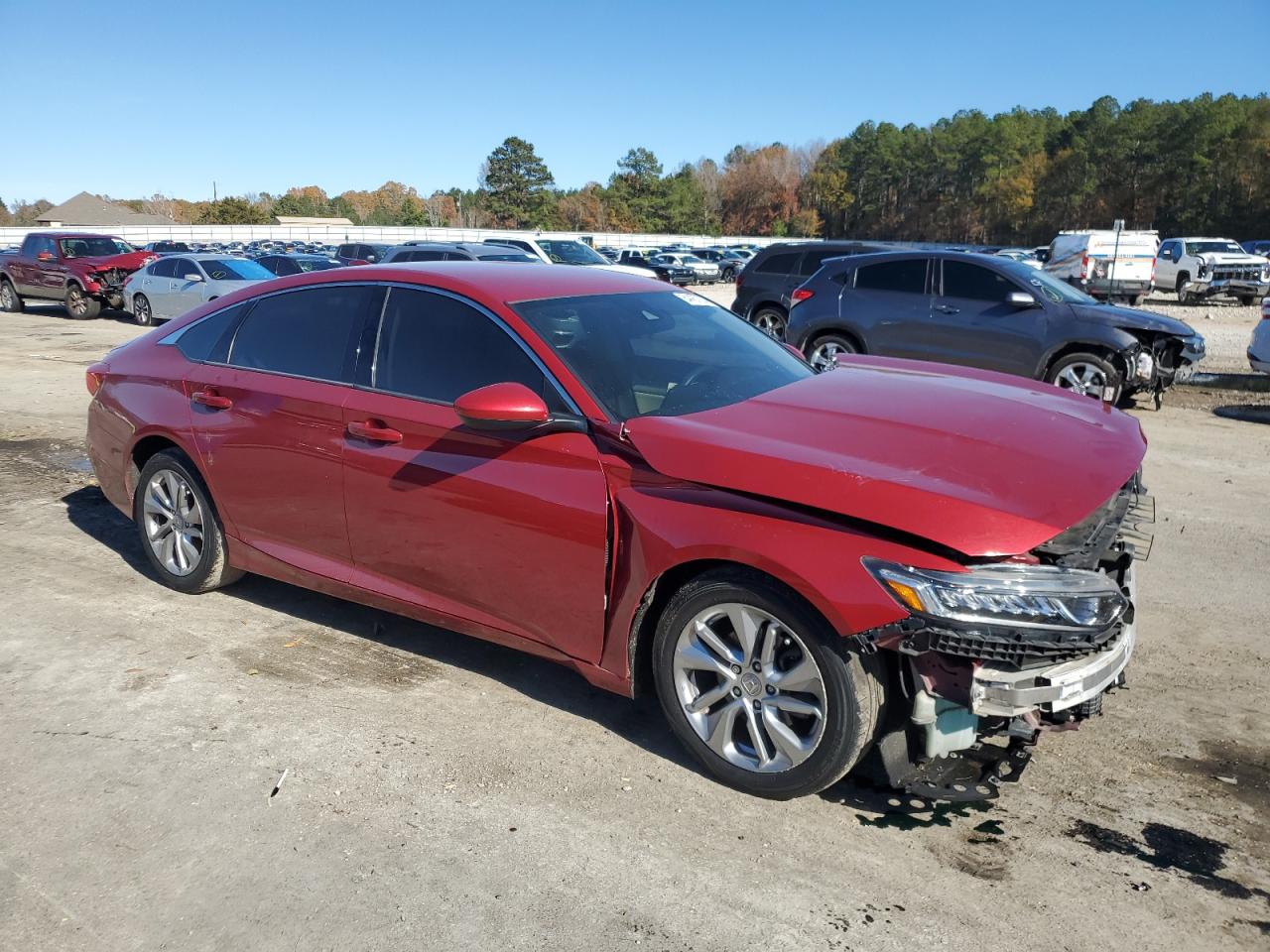 Lot #3025737306 2018 HONDA ACCORD LX