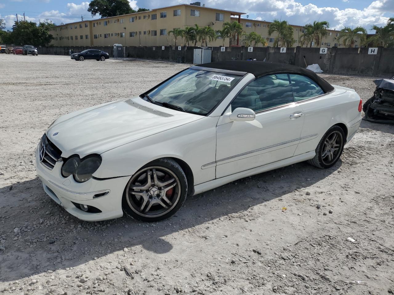 Lot #3033019005 2008 MERCEDES-BENZ CLK 550