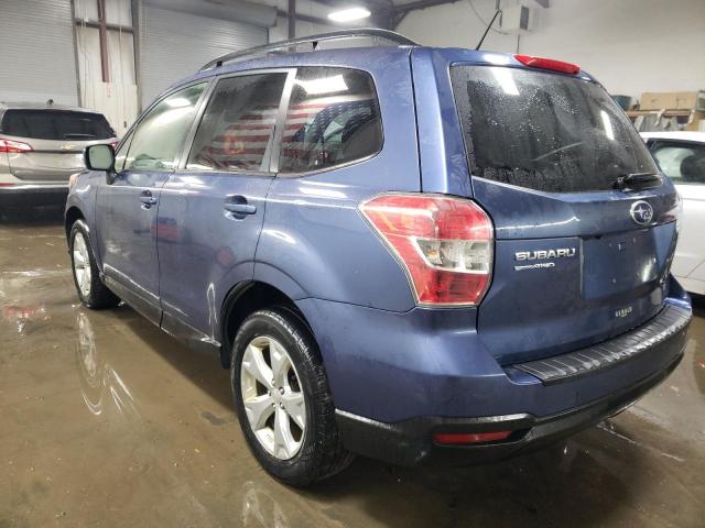 SUBARU FORESTER 2 2014 blue  gas JF2SJAEC8EH500609 photo #3