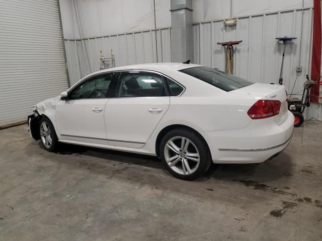 VOLKSWAGEN PASSAT SEL 2014 white sedan 4d diesel 1VWCN7A38EC078030 photo #3