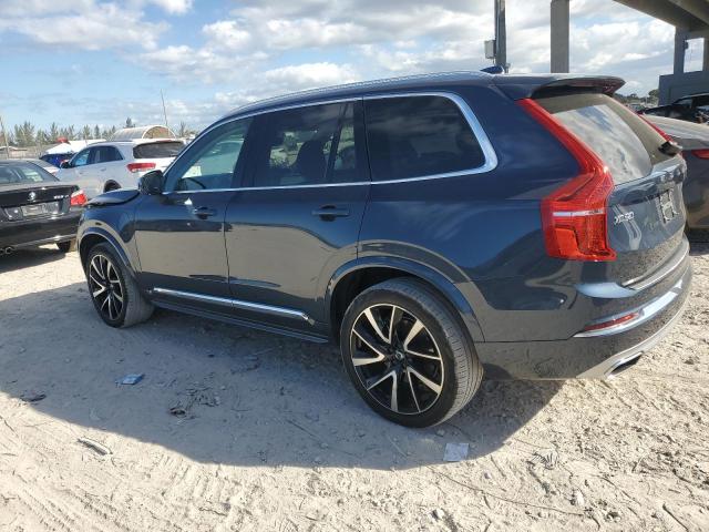 VOLVO XC90 T8 RE 2021 blue  hybrid engine YV4BR0CKXM1711777 photo #3