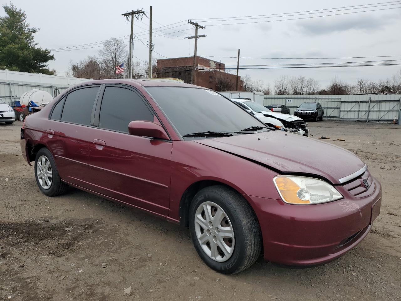 Lot #3030407513 2003 HONDA CIVIC EX