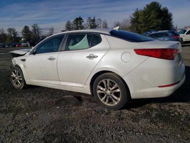 KIA OPTIMA LX 2013 white  gas 5XXGM4A71DG140181 photo #3