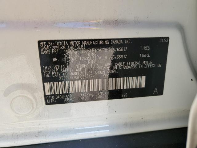2023 TOYOTA RAV4 XLE 2T3P1RFV3PC352497
