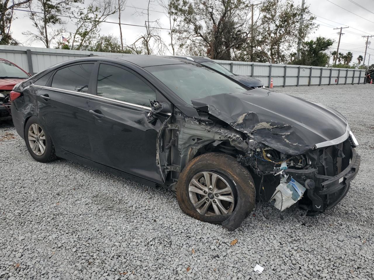 Lot #3030645097 2013 HYUNDAI SONATA GLS