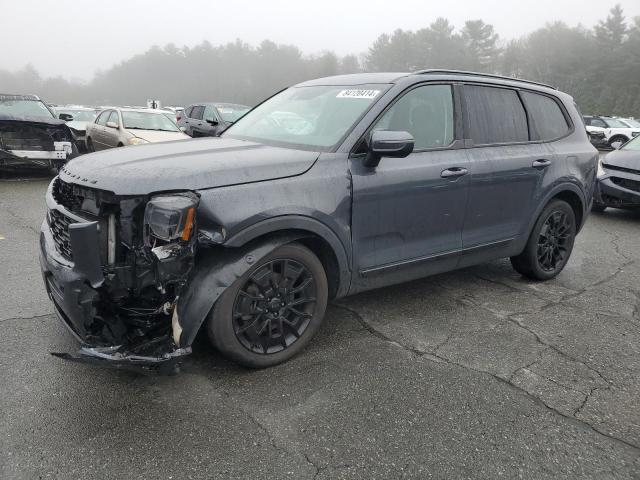 KIA TELLURIDE 2021 gray  gas 5XYP3DHC3MG175483 photo #1