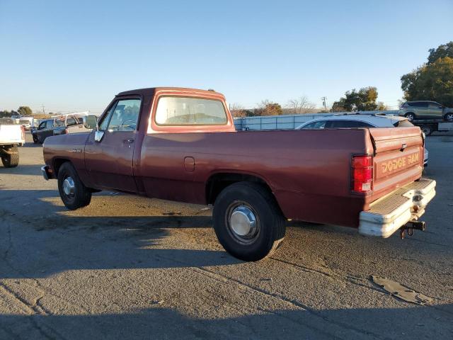 DODGE D-SERIES D 1993 burgundy pickup gas 1B7KE26Z5PS222754 photo #3