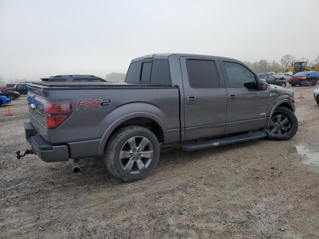 FORD F150 SUPER 2013 gray  gas 1FTFW1CT5DKD80614 photo #4