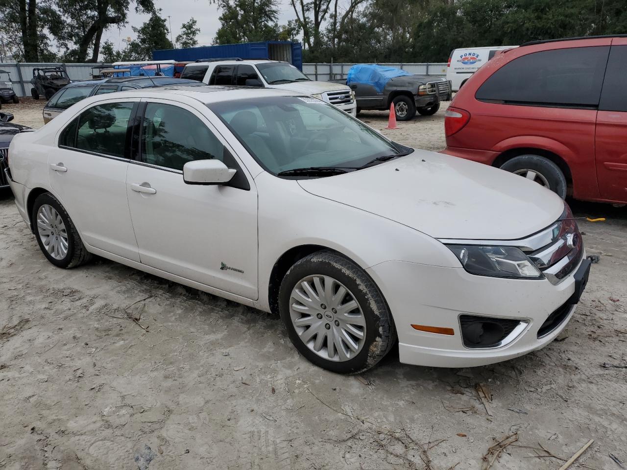 Lot #3030714113 2011 FORD FUSION HYB