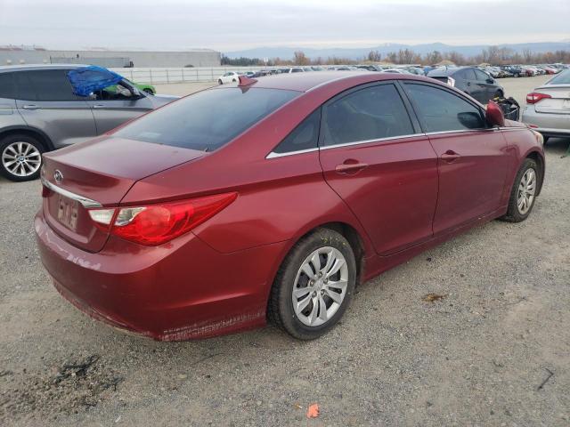 HYUNDAI SONATA GLS 2012 red  gas 5NPEB4AC0CH320233 photo #4