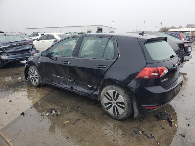 VOLKSWAGEN E-GOLF SE 2016 black hatchbac electric WVWKP7AU3GW915916 photo #3