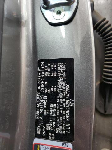 2017 KIA SOUL - KNDJN2A28H7477800