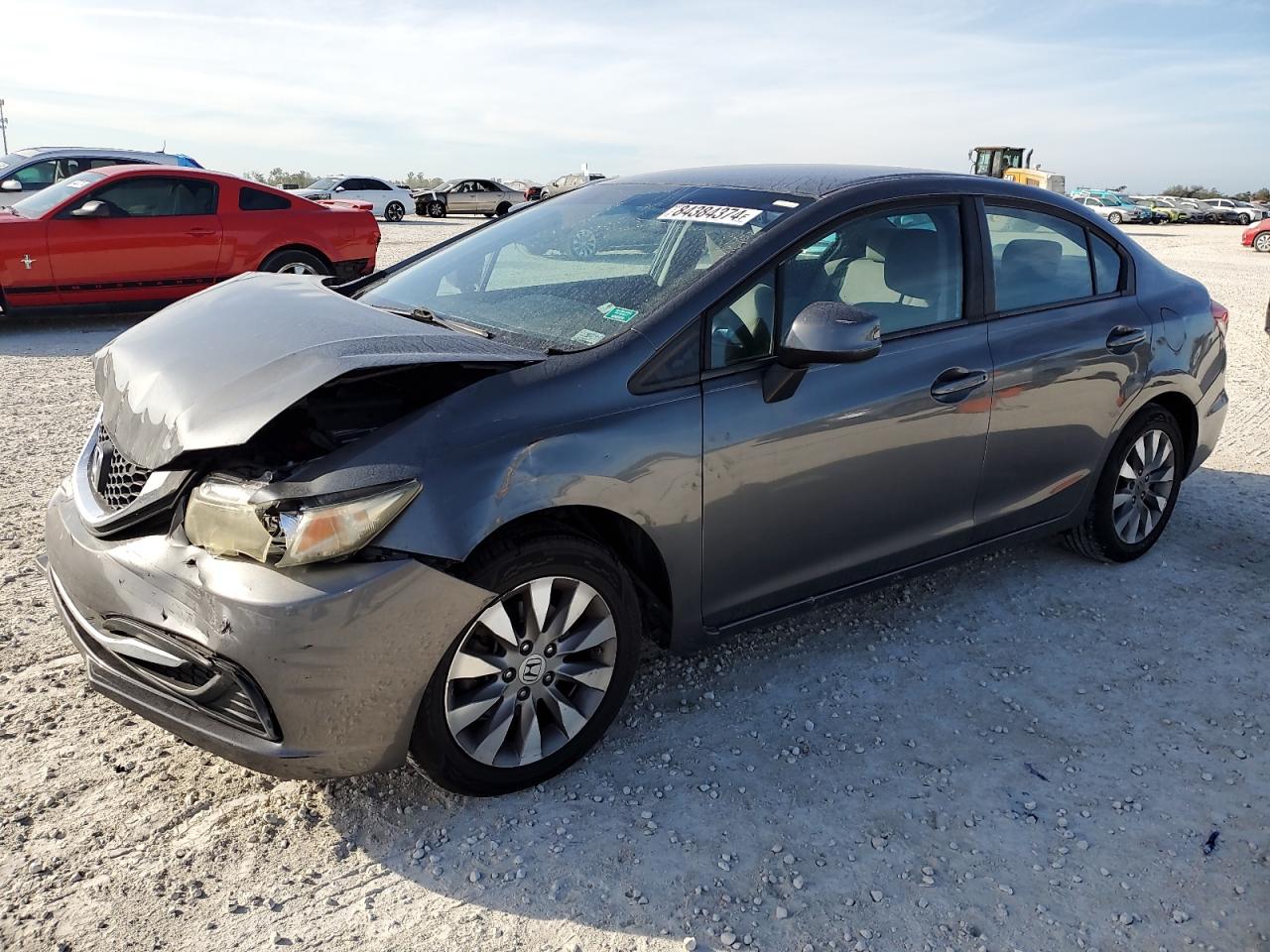 Lot #3029727700 2013 HONDA CIVIC LX